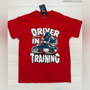 NWT Boys Nascar T shirt, M